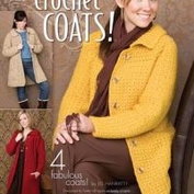 Crochet coats! mönster till 4 virkade kappor/jackor  Engelsk text!