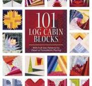 101 log cabin Blocks till Lappteknik!