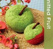 Knitted fruit