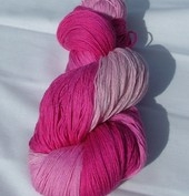 Vinterverkstans silkeull  cerise/rosa