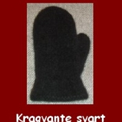 Svart tovad kragvante