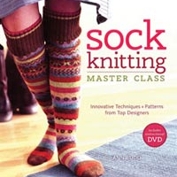 Sock knitting master class av Ann Budd  bok med DVD alldeles ny!